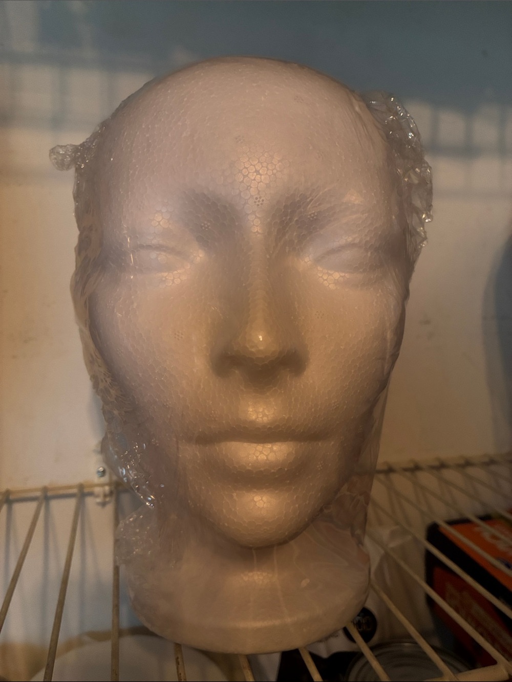 🆕White Foam Styrofoam Child Mannequin Head - Picture 2 of 3